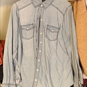 Chambray button down